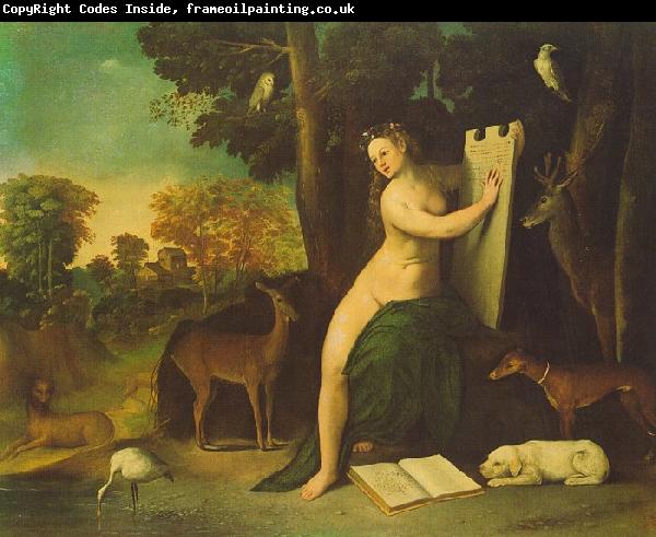 Dosso Dossi Circe and her Lovers in a Landscape